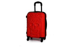 it Luggage Large Skull Suitcase - Orange